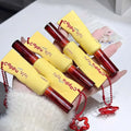 Cappuvini Milk Velvet Small Yellow Stick Color Enhancing Vitality Boosting Complexion Brightening Hydrating Mirror Lip Glaze Oil