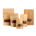 Custom logo Printing Kraft Coffee Bag Food Packaging Snack Packaging Bag Pouches