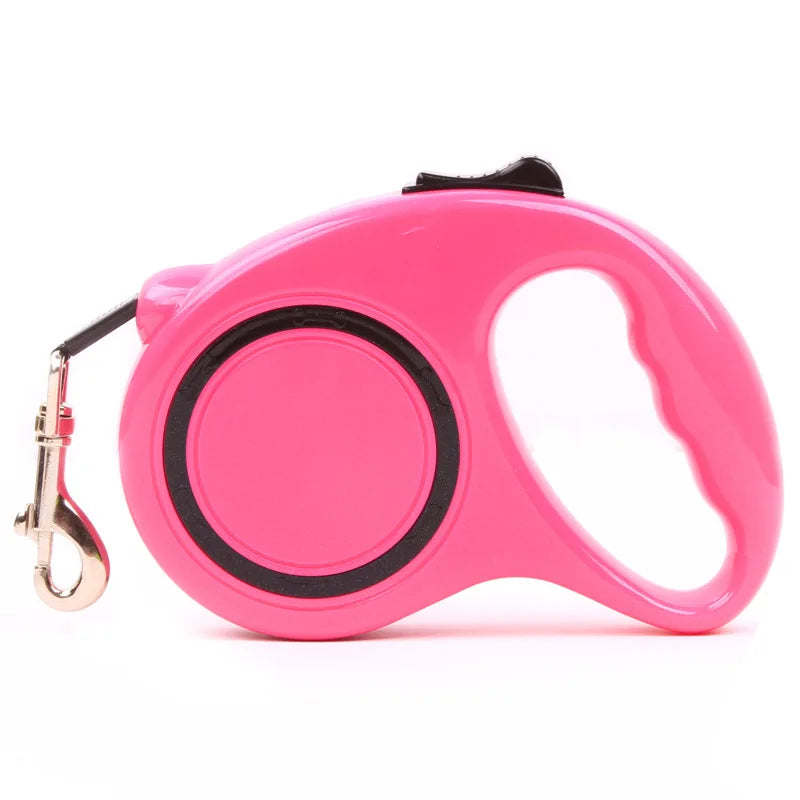 3M & 5M Automatic Retractable Pet Dog Walking Leash Comfortable Retractable Dog Lead Collar