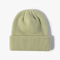 New Style Winter Soft Wholesale Custom Pure Color Beanie Knit Hats Suppliers for Men and Women