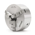 3 Jaw K11-160 6" Stainless Steel Lathe Collet Manual Self-Centering Chuck Tools Drill Scroll Dremel Accessories OEM Brand