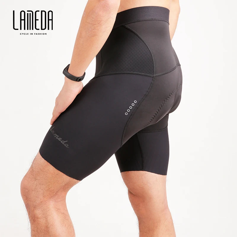 LAMEDA High Grade Custom Fast Dry High Waisted Cycle Shorts Gel Padded Cycling Shorts
