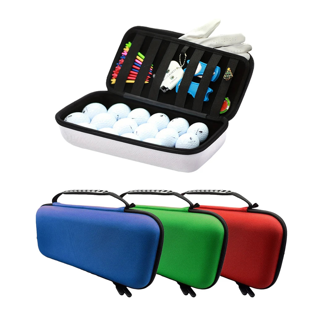 Custom Logo Eva Case Manufacturer Premium Leather Golf Gloves Eva Bag Hard Shell Divot Tools Golf Gloves Sports
