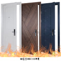 WHI Certification Porte Bois Anti Feu Fire Door 20 60 Minutes Fireproof Hotel Room Doors for Hotel Entrance Suite Door MegaBDM