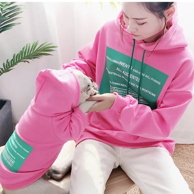 Wholesale Autumn Clothing Matching Pet Dog and Owners Clothes