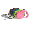 Double Retractable 3M 5M Dog Leash Multi-colored Pet Dog and Cat Lead Extension Leash Dog Leash