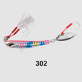 OEM ODM Peche Vertical Jigging Lures Metal Casting Bait 3D Eye Wobbler Spinnerbait Sea Bream Fishing Lure