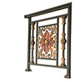 Modern Aluminum Railing and Fence Panels and Accessories with Lifetime Warranty Multi-color Options Customizable Dimensions