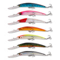 WEIHE 20cm 23g 7 Colors Artificial Hard Minnow Fishing Lure ABS Plastic Bait With Treble Hook