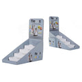 Custom Eco-Friendly Foldable Paper Cardboard Tiered Counter Display Box Promotional Solution for Pet Products