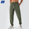 YLS Custom Fitness Jogger Men's Nylon Sports Pants Breathable Quick Dry Workout Running Gym Pants with Mid Waist Casual Style