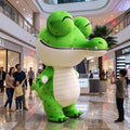 360 Inflatable Factory Price High Quality Mascot Suit Cartoon Advertising Inflatable Animal crocodile Walking Costume Custom