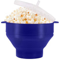 Silicone Popcorn Maker Eco-Friendly Microwave Popcorn Popper with Collapsible Party Bowl