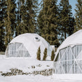 Winter and Summer 3.6m Outdoor Glamping PVC Igloo Dome Tent