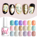 Missgel Sand Rock Color High Pigment Custom Private Label 15ml Organic Vegan Wholesale Nail Supplies UV Nail Gel Polish