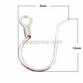 Beadsnice ID 25413 925 Silver Hook Earring Ear Wires of Jewelry Accessories
