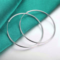 Trendy Fashion Jewelry Earrings Custom Gold and Silver Big Woman Hoop Earring Bulk Manufacturer