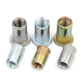 Rivet Nut M3 M8 Blind Stainless Steel M6 Small 90 Countersunk Flat Head Threaded Tubular Hexagon Remache Tuerca Knurled Rivet