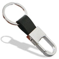 Cheap Men'S Metal Leather Car Key Chain Originality Sales Promotion Small Gifts Wholesale Custom Logo