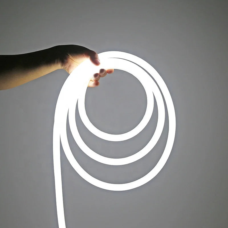 360 Degrees Neon Light Round Diameter 20mm 22mm 25mm 40mm LED Neon Rope Light 24V Rgb Led Neon Flex Strip IP67 Waterproof