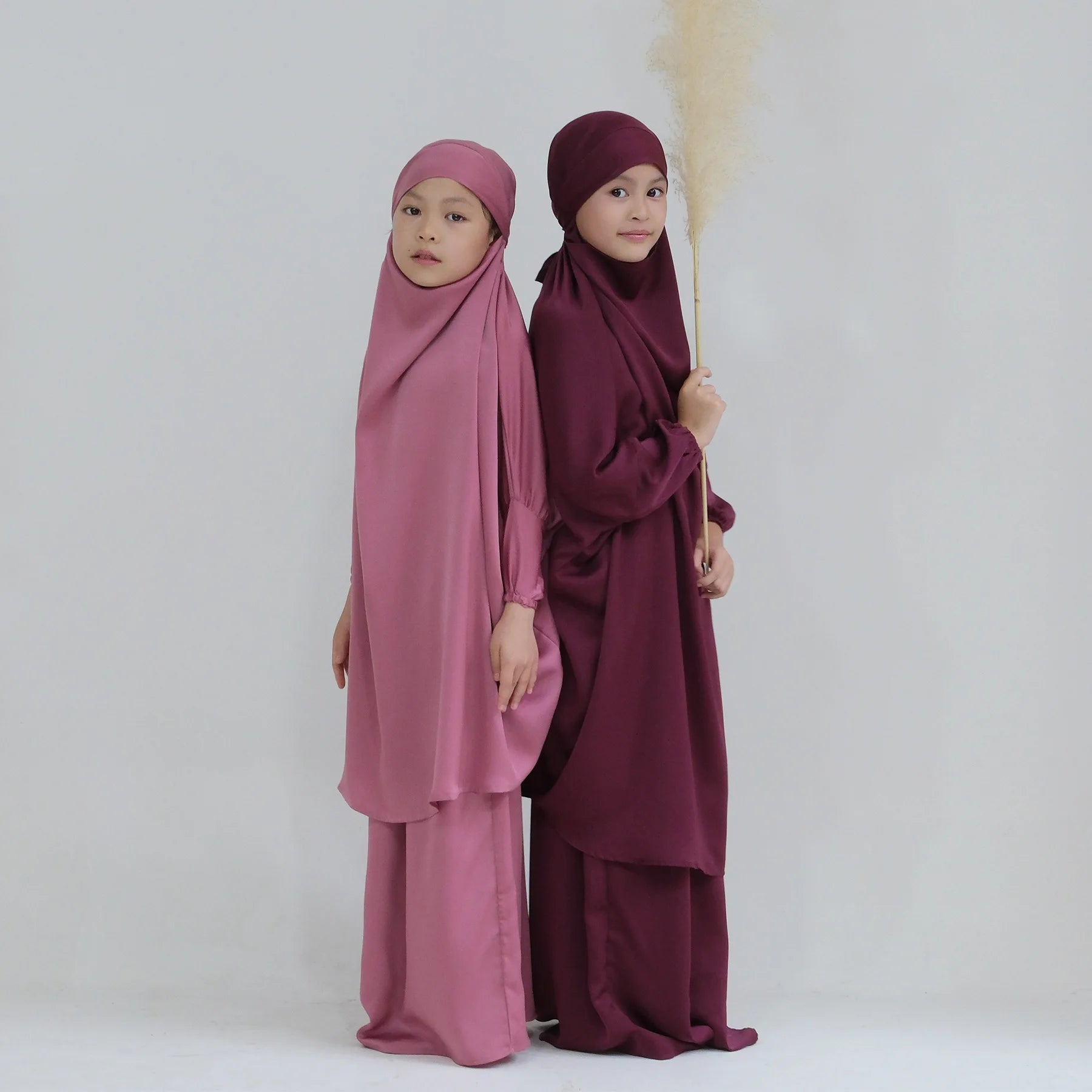 Dubai Islamic Abaya Kids Muslim Dress Abayas Girls Muslim Children 8 Years for Kids