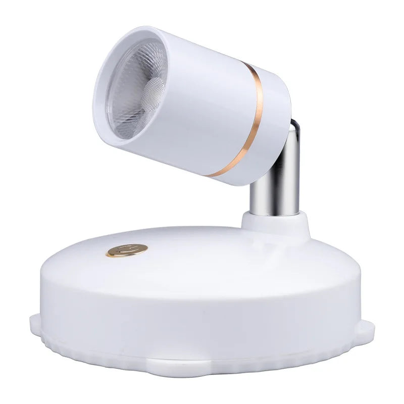 Stick on Anywhere Rotatable Dimmable Battery Operated LED Wireless Spot Cabinet Lights
