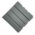 DIY Floor pp Outdoor Patio Tiles Decking Wood Plastic Composite