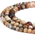 Factory Direct Sales Natural Crazy Agate Round Loose Beads for Jewelry Making