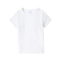 Custom Printed Unisex Sublimation T-Shirt 100% Polyester White Modal Plus Size with Compression O-Neck Wholesale