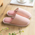 2024 Fashion Linen Indoor for Slippers for Women Wholesale Comfortable Non-Slip Absorbent Floor Shoes Soft Summer Autumn Couple'
