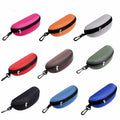 Custom Logo  Zipper Hard Eye Sun Swimming Glasses Box Eyewear Protector Bag Cover Portable Sunglasses Case