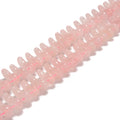 14x25mm Rose Quartz Magatama Comma Gemstone Loose Beads for Jewelry Making