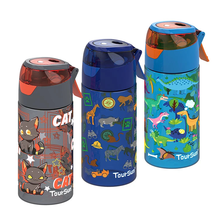 Hot Sale Plastic Sports Water Bottle Tritan Sports Bottle for Kids School Direct Drinking