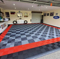 Interlocking Plastic Garage Floor Tiles for Driveway 3D Model Design Vinyl Flooring for Villas Driveway Garage Floor Suppliers