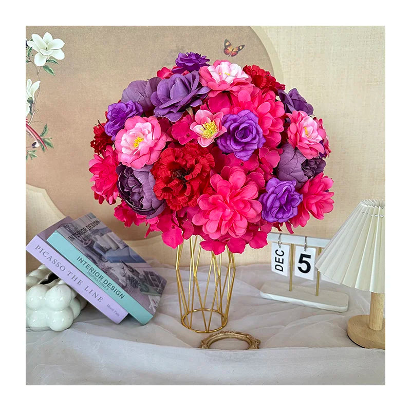 Silk Artificial Flowers for Wedding & Events Table Decor Centerpieces Ball Bouquet & Backdrop