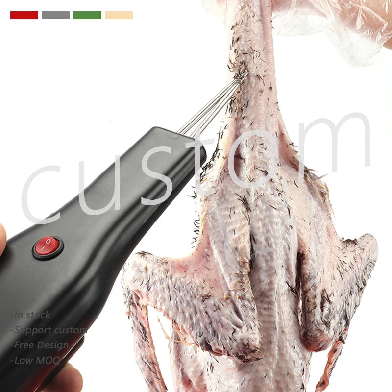 Factory Price Feather Plucking Handheld Electric Chicken Defeather Machine Poultry Plucker for Sale