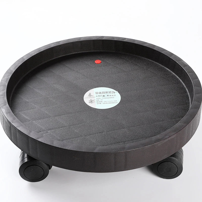 Hot Selling  Plant Caddy With Wheels Rolling Plant Stand Pot Trolley  With Casters Round Coaster for Indoor Outdoor