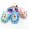 Wholesales Multi-purpose Soft Skin Care Colorful Exfoliating Bath Glove with Puff Customize Logo Durable Bath Mitt with Strap