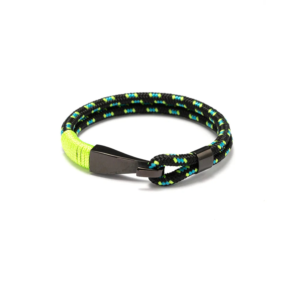 Handmade Mens Bracelets Rope Nautical Surfer Rope Bracelets Sturdy Waterproof Unique Gift Idea for Men and Women