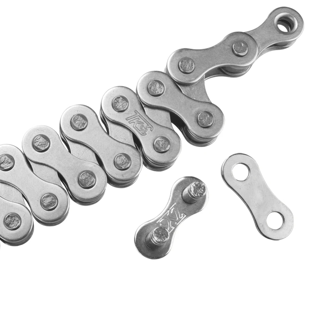 High-Strength 112 Links Single Speed Chain - Compatible with Fixie BMX & City Bikes