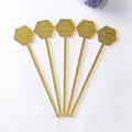 Bar Accessories Jigger Cocktail Shaker Acrylic Stir bar Customized Different Names Custom Cocktail Stirrers