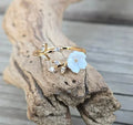 Fashion Jewelry Cherry Blossom Rings Leaves Cherry Blossom Set Zircon Open Fine Rings  for Women Gift for Her