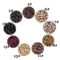 500pcs 5mm Aluminium Silicone Micro Rings Links Beads Micro Link for Hair Extensions