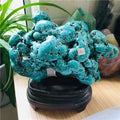 Wholesale Gemstone Green Turquoise Crystal Mineral Specimen for Home Decorations