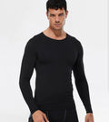 Factory Price Men's Athletic Workout Shirt Water Sports Rash Guard Base Layer Long Sleeve Compression Shirts