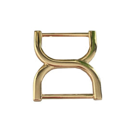 Handbag Custom Shape Bag Strap Connector Gold Ring Buckle for Bag Metal Buckle