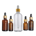 Glass Essential Oil Dropper Bottle Customized Glass Bottle with logo and Box 50ml Amber Dropper Glass Bottle for Essential Oil MegaBDM