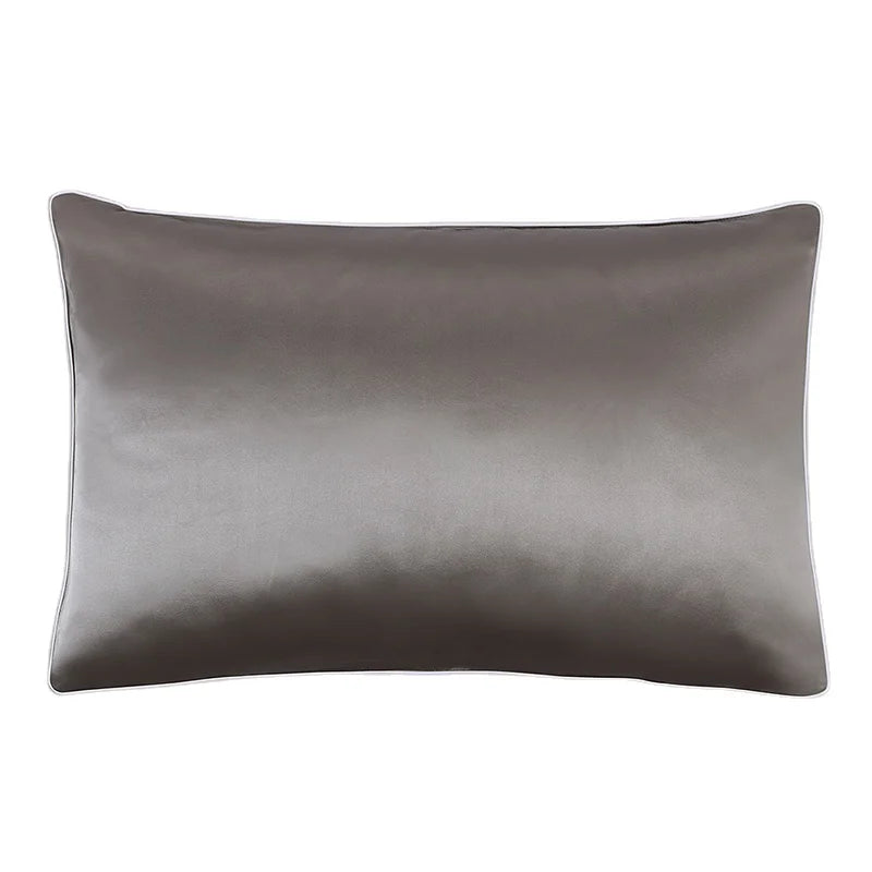 OEKO-Tex Certified Luxury 100% Grade 6A Mulberry Silk Pillowcases 19/22/25/30mm Sizes Queen Size for Home Hotel Use Gift Box