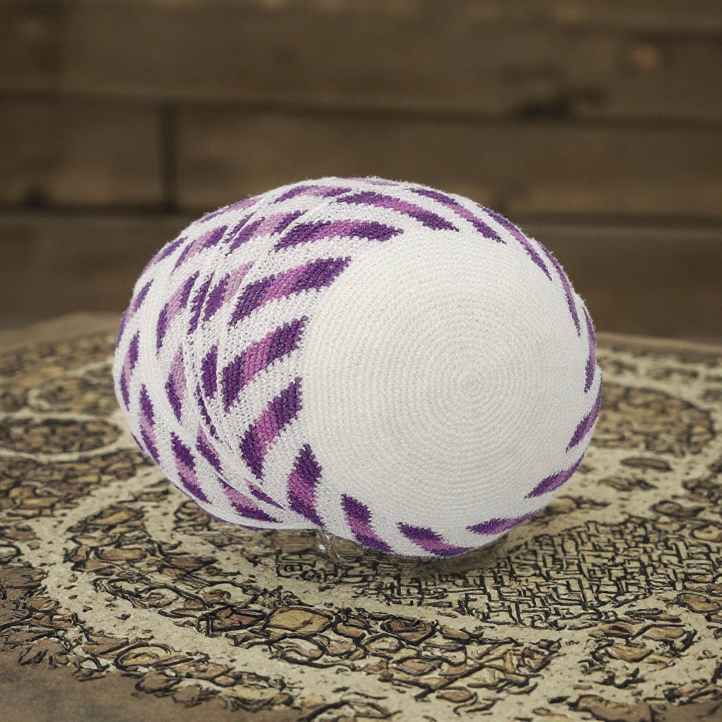 New Arrival Crochet Jewish Hat Kippah Custom Logo Yarmulke for Wedding Adult Ceremony Bar Mitzvah Kippot for Men