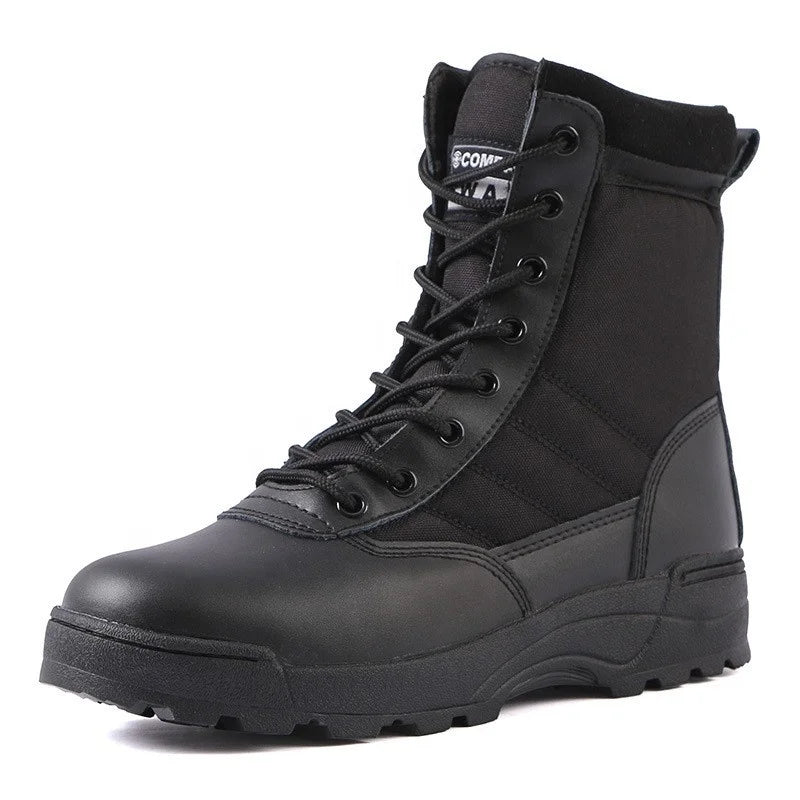 Sturdyarmor Outdoor Waterproof Hiking Anti Cut Slip Wear Hiking Work Mens Tactical Boots